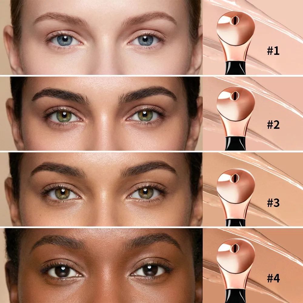 Lakerain protetor solar para os olhos, corretivo spf41, melhora a escuridão sob os olhos, hidratação de longa duração, alivia o inchaço, creme corretor de olhos