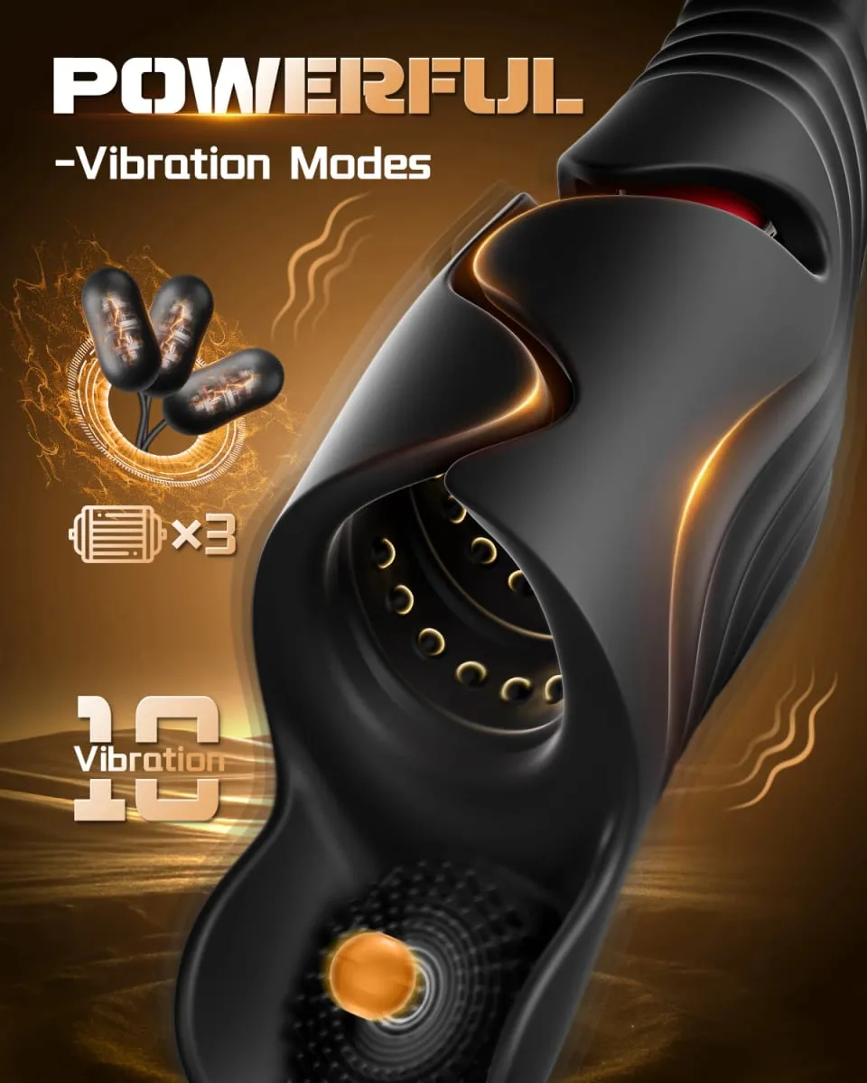 Lambendo masturbador para homens glans trainner estimulador glans vibrador pênis massageador oral clímax brinquedos sexuais para homens adultos