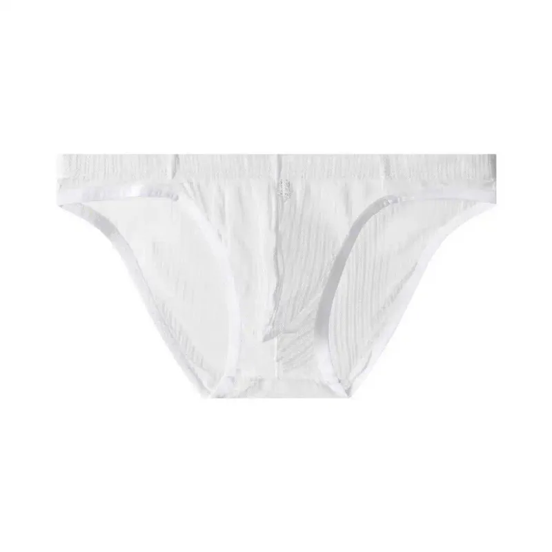 Transparent Underwear for Men See Through Briefs Bulge Pouch Underpants Soft Undies Male See Through Panty Ultra Thin Lingerie
