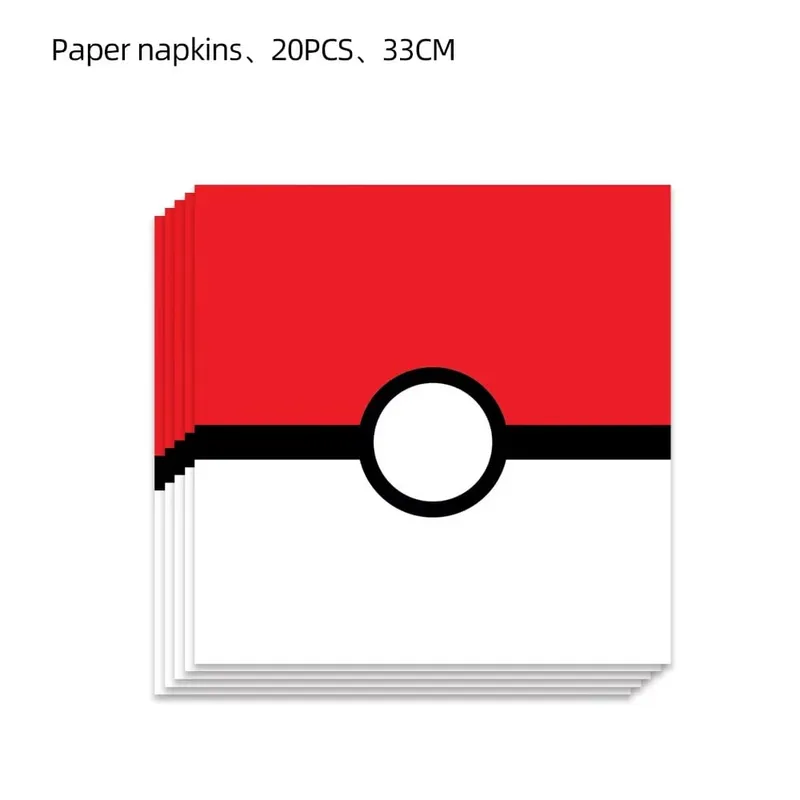 Pokemon festa de aniversário pratos descartáveis ​​pikachu tema toalha de mesa personagem balão decoração de aniversário chá de bebê suppli