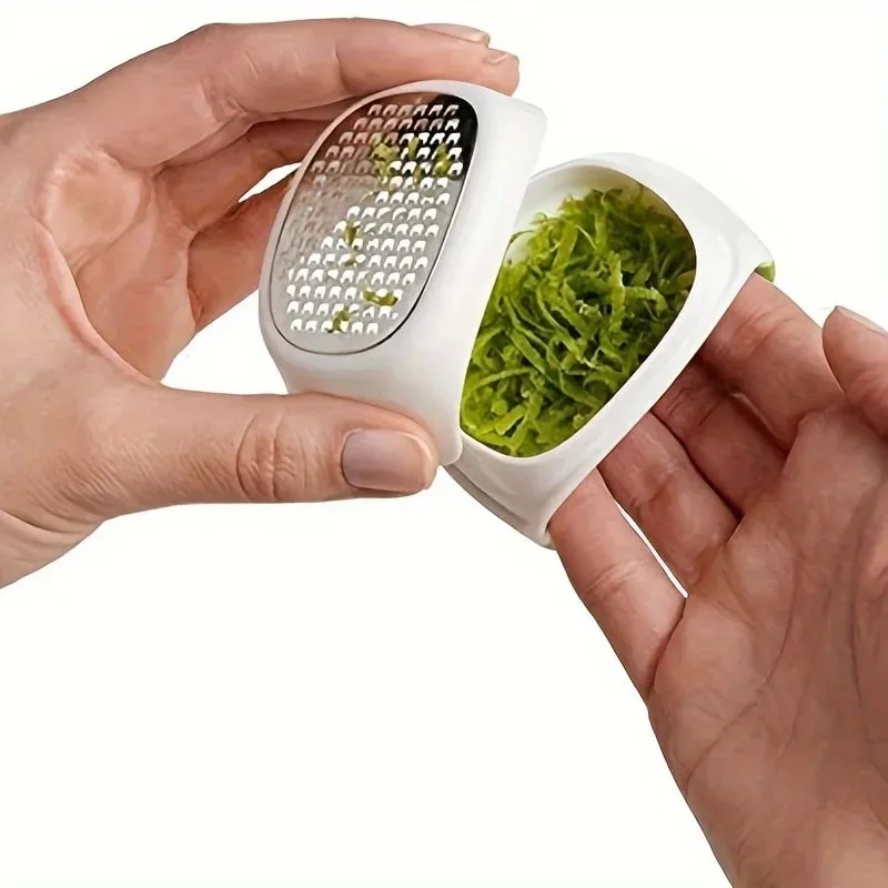 1pc ralador de aço inoxidável sem esforço zesting ralar trituração para gengibre alho queijo legumes durável fácil de limpar