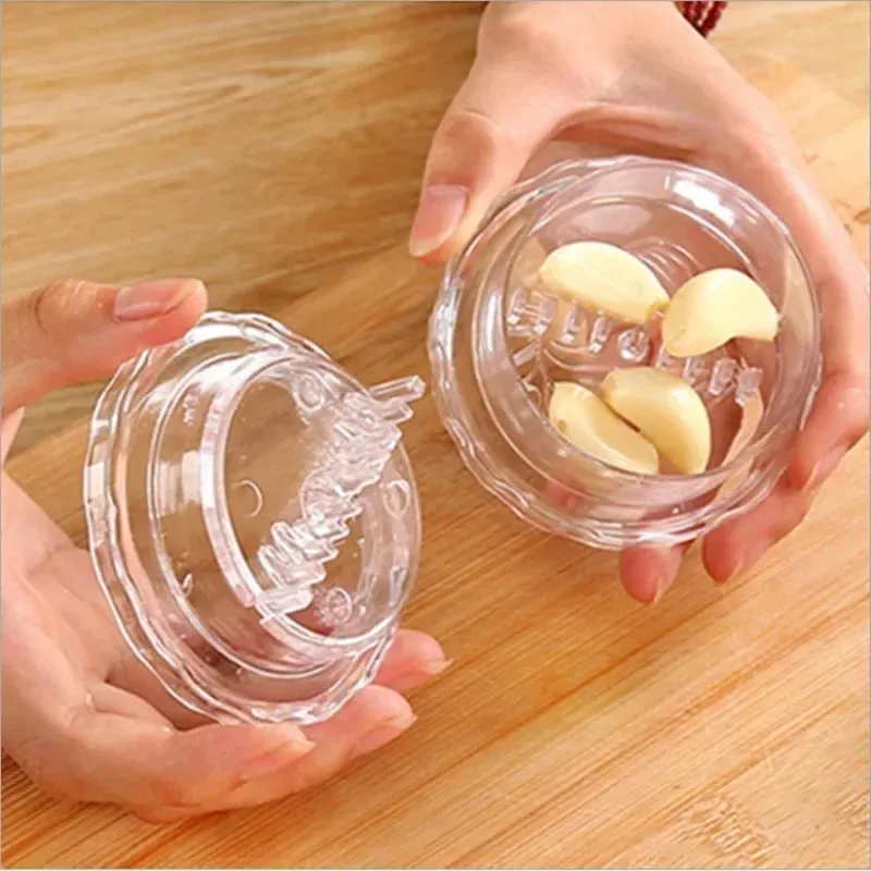 New Kitchen Multifunctional Garlic Grinder Manual Garlic Roller Grinder Chopper Household Appliances Kitchen Gadgets Accessories