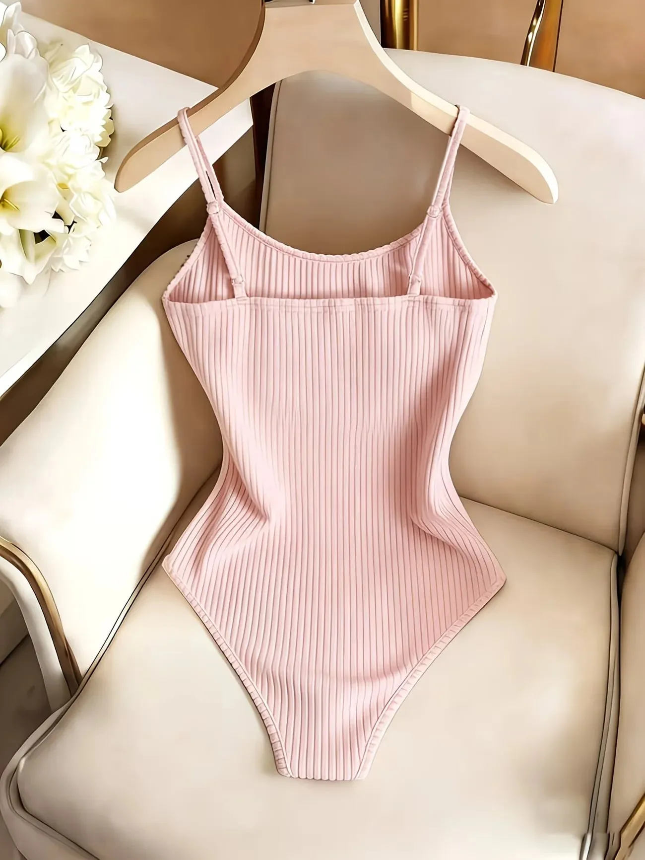Leila bodysuit cinta espaguete casual bodysuit básico innerwear bodysuit outing bodysuit férias praia bo