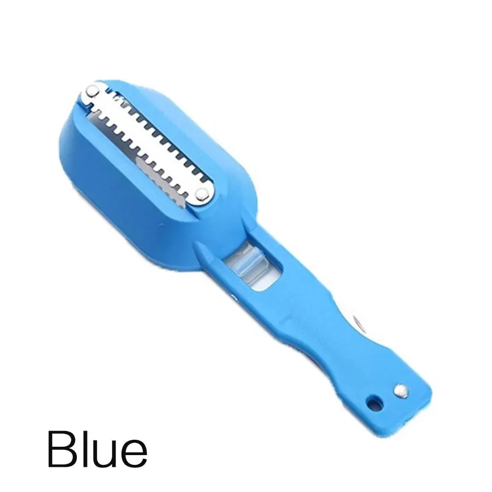 Multifunction Scraping Fish Scale Brush Disassembly Fish Knife Quickly Cleaning Fish Scales Home Kitchen Tool