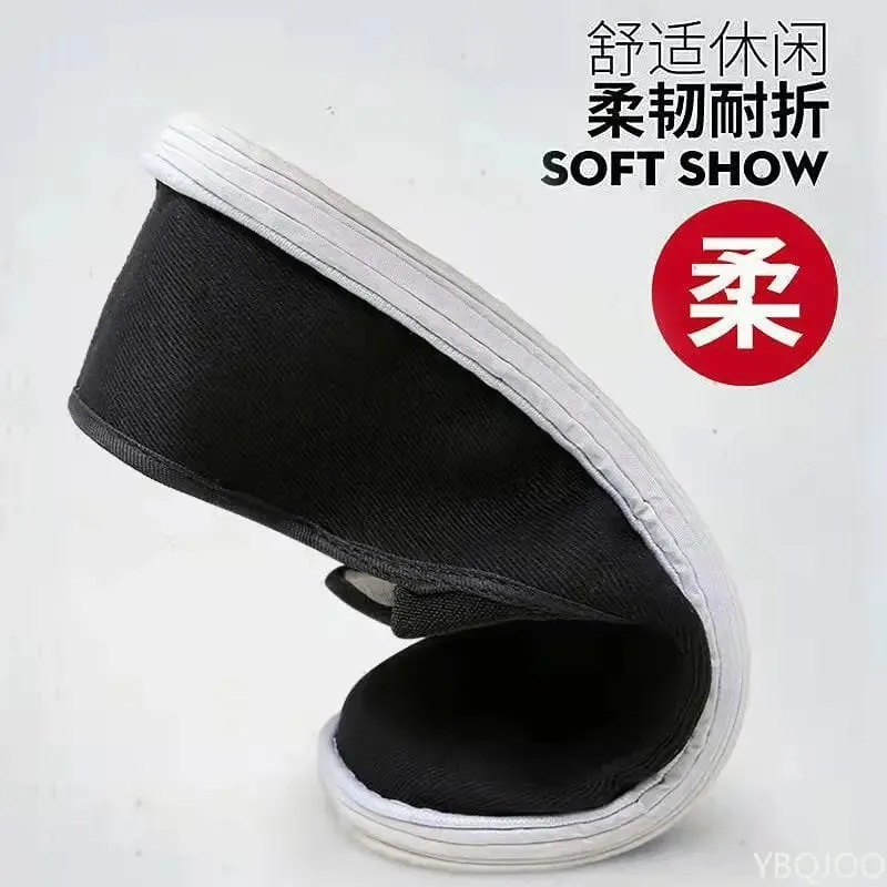 Novos sapatos de pano masculinos feitos à mão respirável apartamentos confortáveis ​​sapatos de trabalho leves casuais masculinos sapatos de lona preguiçosos zapatos homme