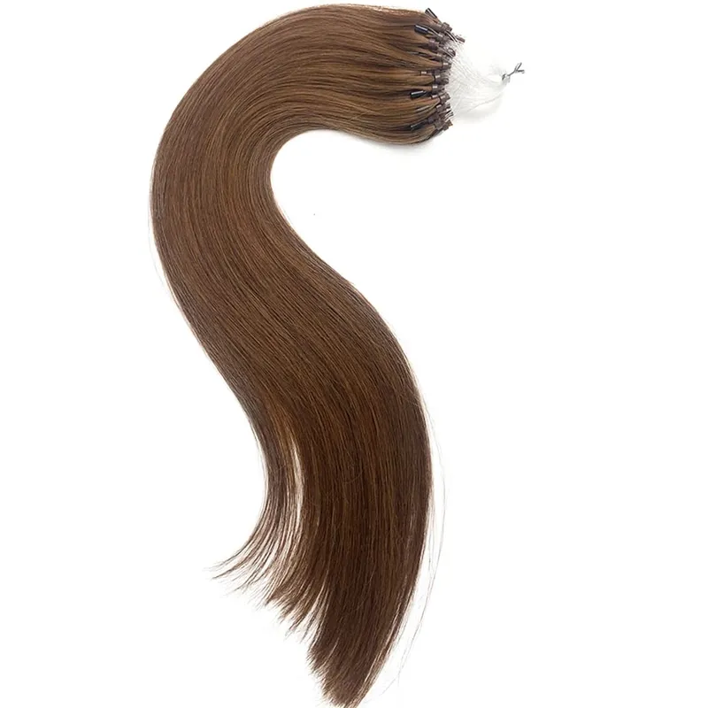 Remy 真人接髮 14-24 吋微環附件微珠自然外觀 DIY 接發