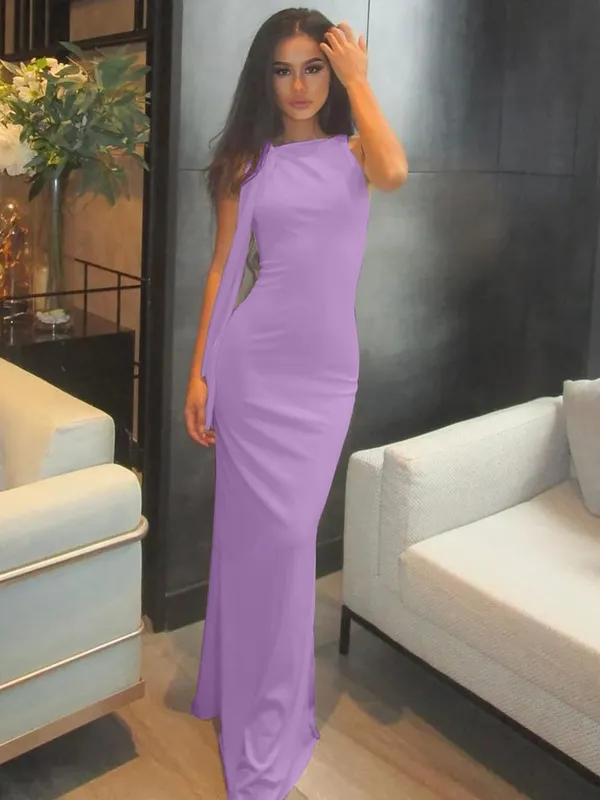 Hugcitar moda sólida o pescoço sem mangas retalhos sexy bodycon maxi vestido de baile verão roupas femininas festa festival clube y2k