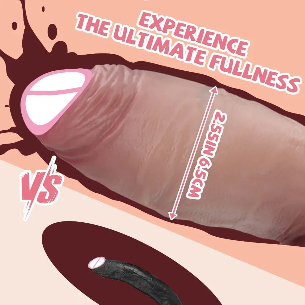 Wearable Strapon Vibrador Enorme Vibradores Realistas Silicone Pênis Grosso Masturbação Feminina Brinquedos Sexuais Adultos para Mulheres Lésbicas Gays