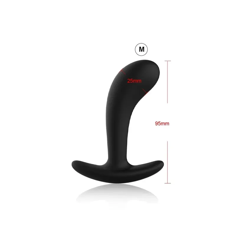 4 pçs iniciante silicone butt plug anal plug para homens massageador de próstata para gay mini bala anal vibrador brinquedo sexual para homens