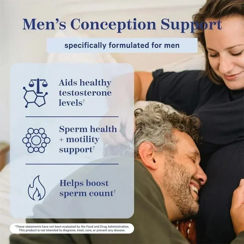 Male Fertility - Boosts Sperm Motility Support Integrity Support Male Reproductive Health