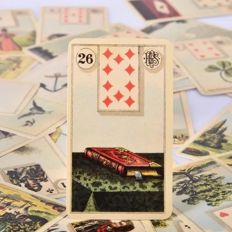 Grand Tableau Lenormand Tarot Ferramentas de Adivinhação Oracle Card 36pcs Party Tarot Card Board Game Tarot Fortune Telling Cards