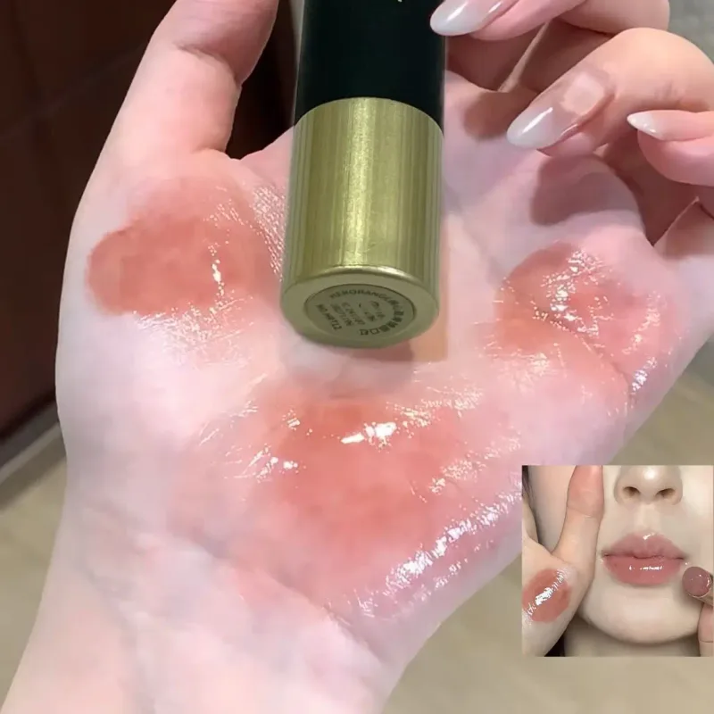 Herorange Mirror Lip Gloss 24H Waterproof Long-Lasting Lipstick No Transfer No Fading Matte & Shine Plumping Lip Makeup Women's