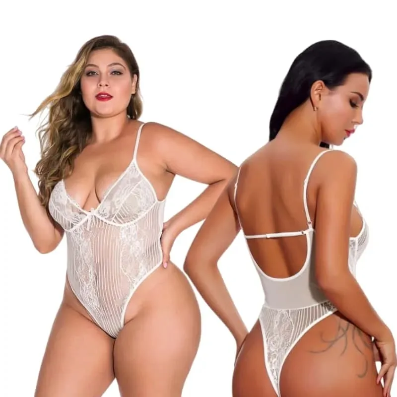 Lace Sleeveless Off Shoulder Camisole Black Bodysuits Strap Bodyson Body Shirts Suits Sexy Tops Lingerie for Women Plus Size XXL — image 3