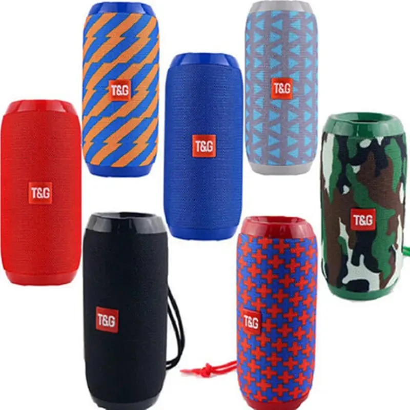 Tg117 alto-falante bluetooth ao ar livre portátil sem fio coluna dupla barra de som baixo subwoofer leitor música alto-falante rádio fm