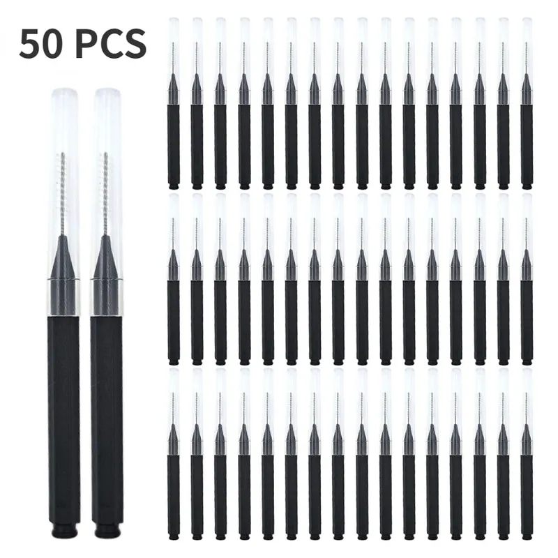 5/10/50 pçs mini escova de sobrancelha sobrancelha escova permanente escovas descartáveis ​​de levantamento de sobrancelha dobráveis ​​micro cílios escova aplicadores ferramentas