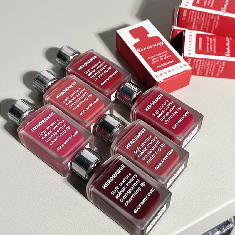 Laca Labial Light Glass-Like - Fórmula Hidratante Mirror Shine; À prova de manchas, longa duração e brilho da pele