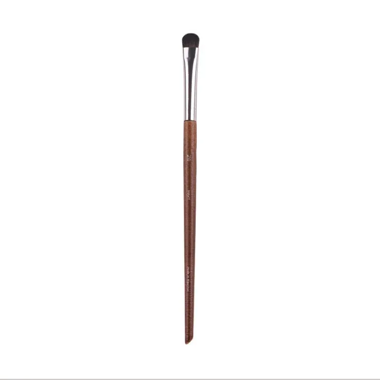 1pc mf pincéis de maquiagem de madeira natural macio pó fundação corretivo compõem escova blush sombra de cabelo sintético ferramentas de alta qualidade