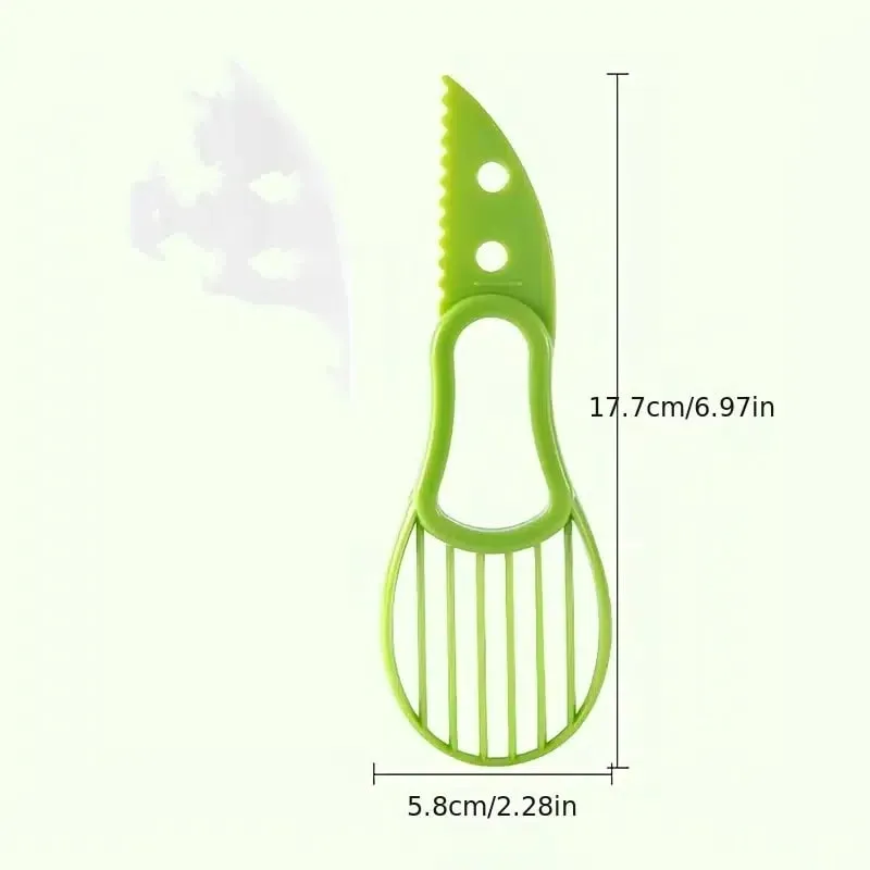 1pc 3 In 1 Multifunctional Avocado Slicer Avocado Pitters Cutter Kitchen Gadgets