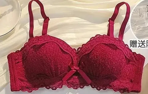 Mulheres sem alças sutiã sem fio anti-deslizamento meia xícara pequeno busto compressão potenciador anti-sag macio lingerie sexy conjunto