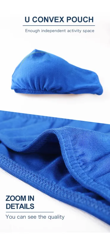 Roupa interior masculina calças triangulares pequenas u convexo modal fino estiramento sexy cintura baixa apertado cuecas laterais estreitas
