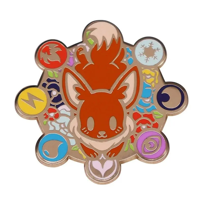 Alfinetes de lapela esmaltados pokemon, broches para mochilas, emblemas de ferro, broche fashion para roupas, joias, presentes, amigos