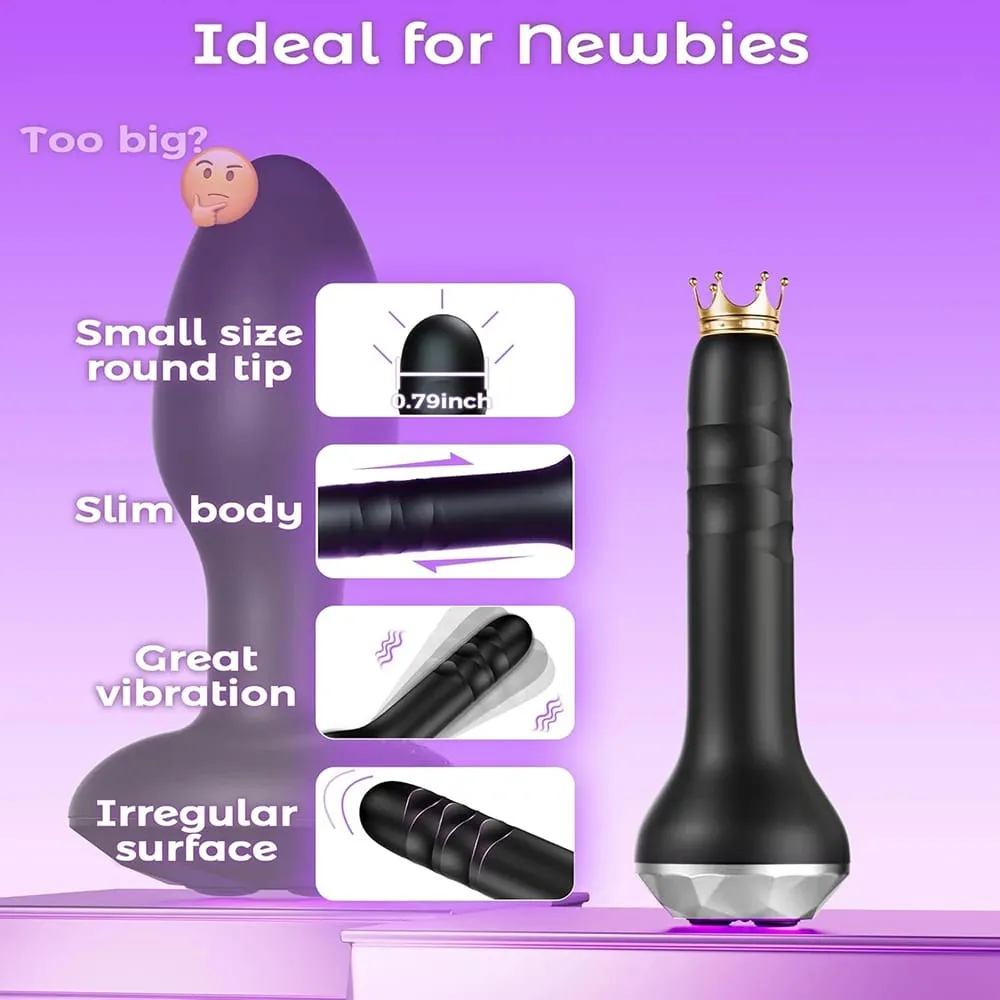 Vibrador anal rotativo 360 ° para homens, massageador de próstata, plugue anal, brinquedo adulto masculino, masturbador gay, brinquedos sexuais para homens e mulheres