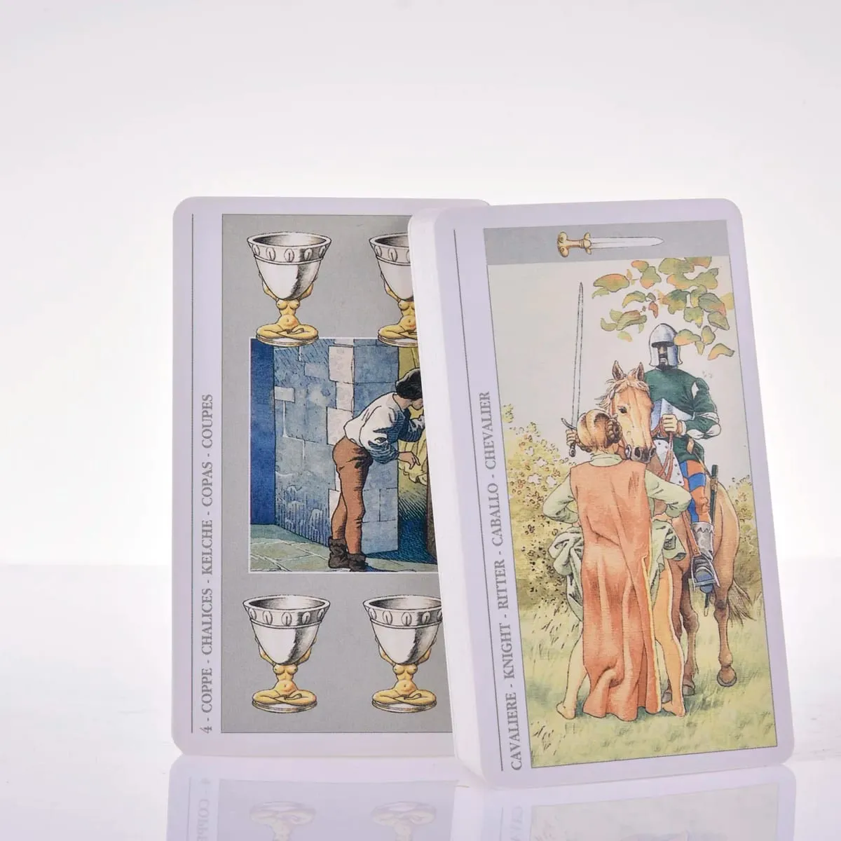Decameron Tarot Cards A 78 Deck Versão Inglês Oracle Cards PDF Guideboock Adivinhação Edição Baralho Borad Jogando Jogos