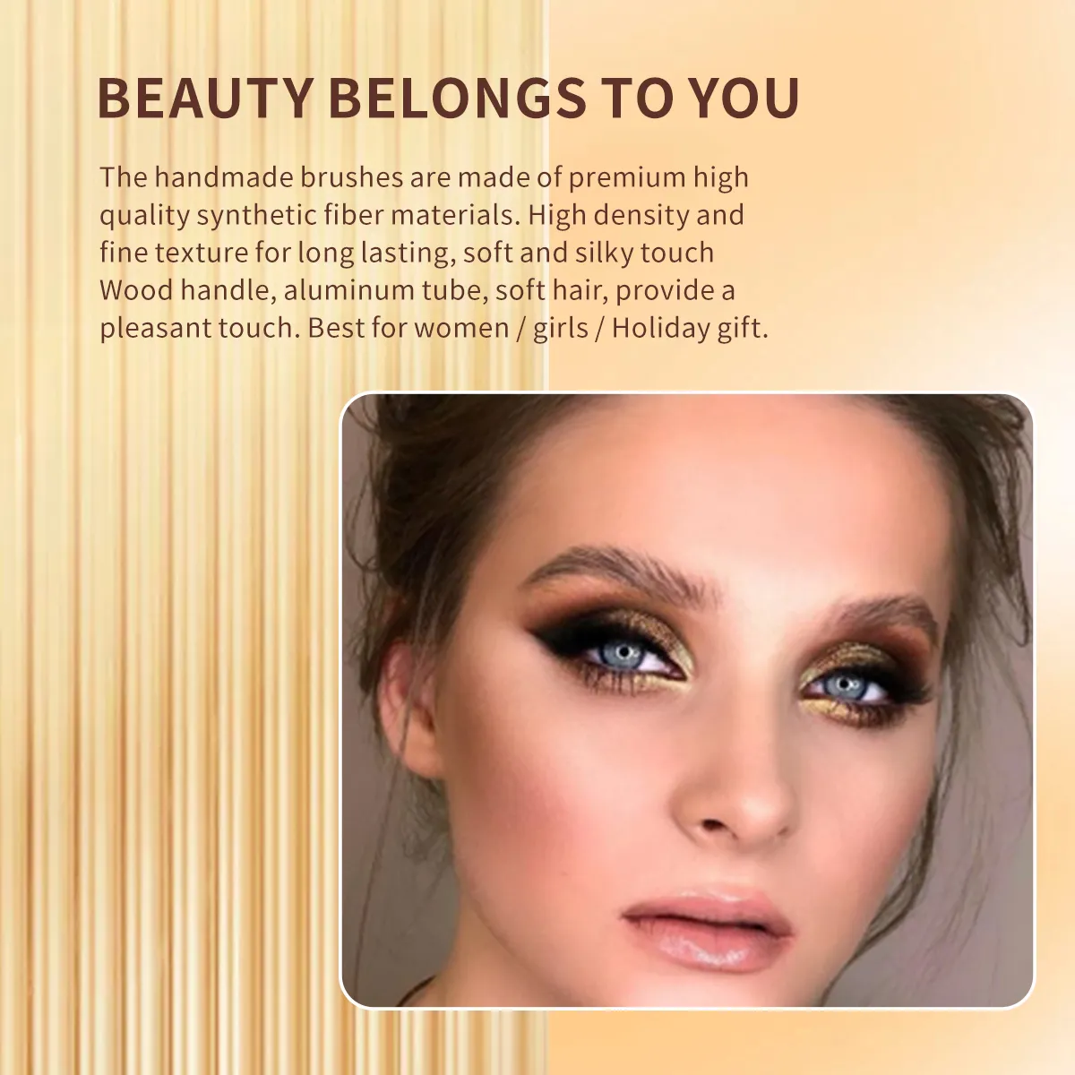 OVW Ultimate Eye Makeup Brush Set: Precision Eyeliner Detailing Blending Concealer and All-Purpose Brushes for Flawless Arti