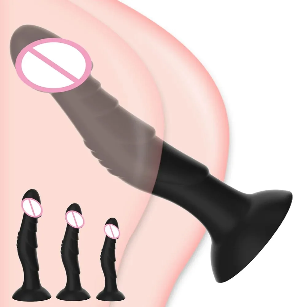 Dildo Anal Plug Butt Plug with Strong Suction Cup Prostate Massager Product Anal Dilation Masturbation Sex Toys Women Men 3 Size