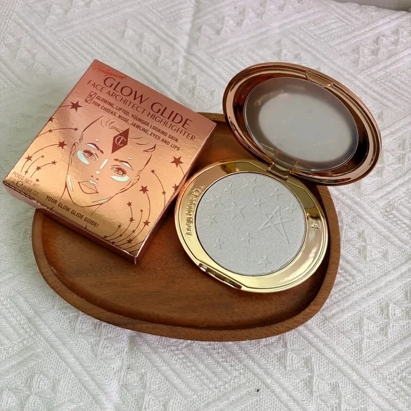 Charlotte Tilbury Setting Spray Viagem Névoa Pó Compacto em Maquiagem Conjunto de Presente Hidratante Desfoque À Prova D 'Água 16H Wear