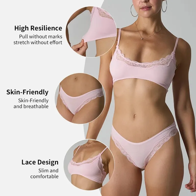 Sutiã de renda bonito conjunto sólido feminino combinação livre sutiãs de alça ajustável + calcinha de cintura baixa chique simples alta elasticidade conjuntos de lingerie