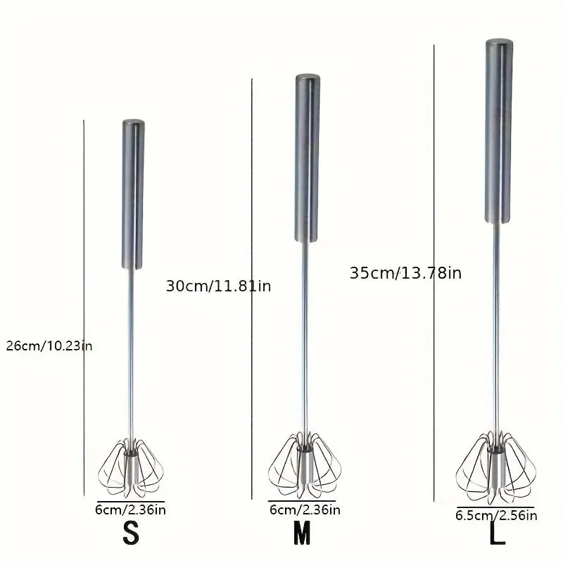 不鏽鋼打蛋器耐用半自動攪拌機，輕鬆混合蛋奶油，攪拌和敲打，適合廚房烘焙