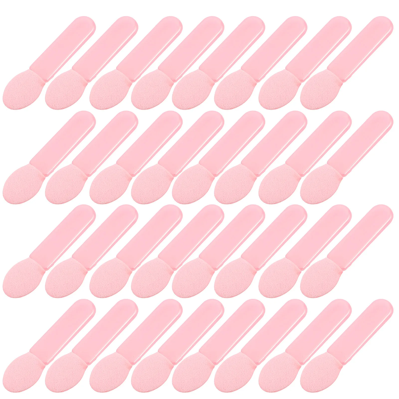 100Pcs Eyeshadow Applicator Sticks Soft Blending Sponge Brushes Makeup Tools for Eye Shadow Powder Makeup Brushes Women Teens — image 6
