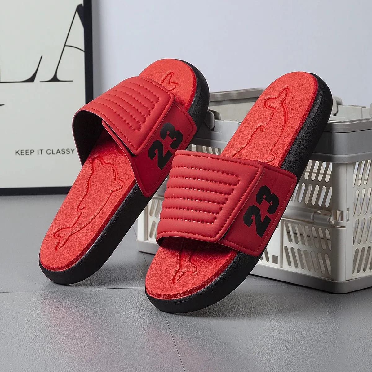 Chinelos de verão respiráveis ​​homens leves chinelos de secagem rápida confortáveis ​​slides interiores e exteriores à prova dwaterproof água sapatos de praia