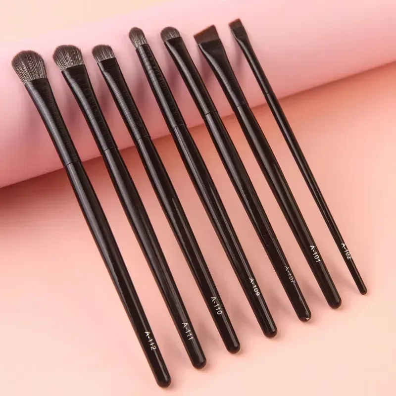 1/3 pçs profissional clássico natural pincéis de maquiagem para os olhos conjunto sombra sobrancelha mistura smokey preto beleza compõem pincéis