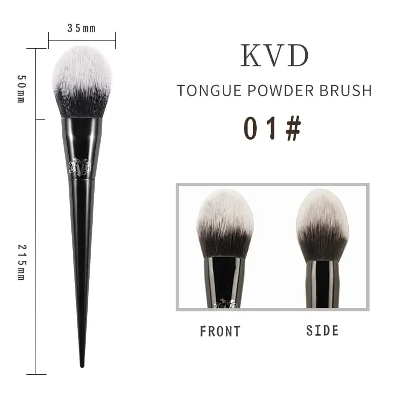 Kat Von D 化妝刷粉底腮紅高光澤遮瑕粉塑眼影刷 KVD 品牌化妝刷