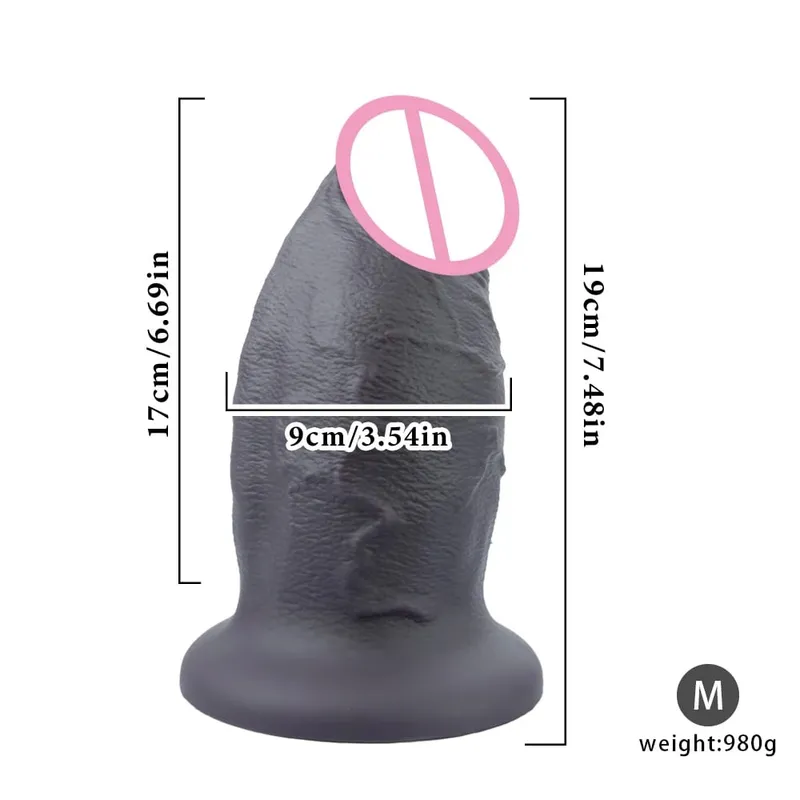 Super Big Skin Dildo Penis Prostate Massager Strap-on Silicone Realistic Anal Plug Masturbator Sexy Adult Huge Dildos Sex Toys