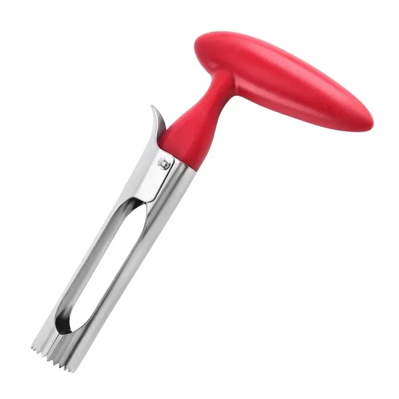 1pc de alta qualidade aço inoxidável cozinha apple core ferramenta máquina corte frutas afiada fácil de usar e limpo e durável