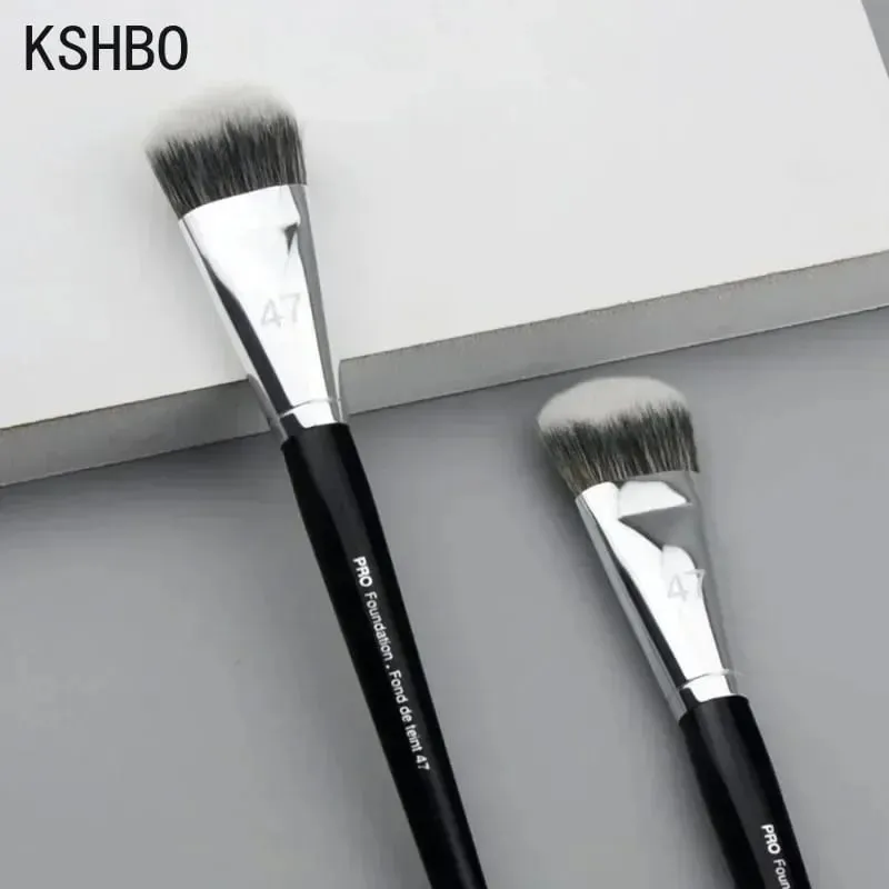 專業粉底刷47/52掃把頭粉底液陰影修容刷女臉部底妝工具