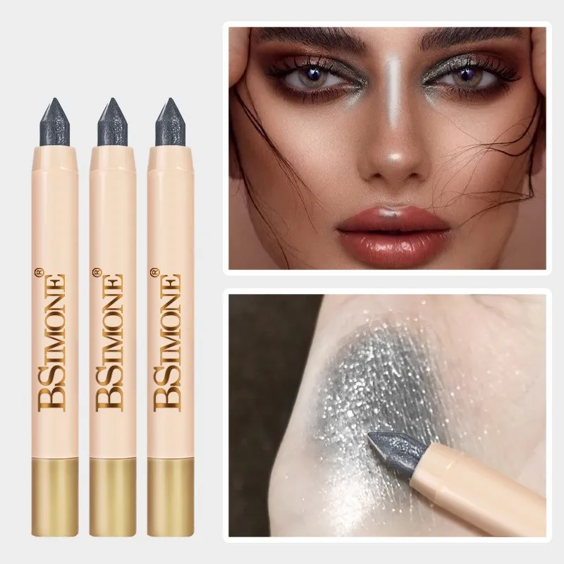 1PC Pearlescent Eyeshadow Sticks High Pigmented Eyeshadow Pencil Glitter Waterproof Long-Lasting Eye Makeup Non-Smudged — image 4