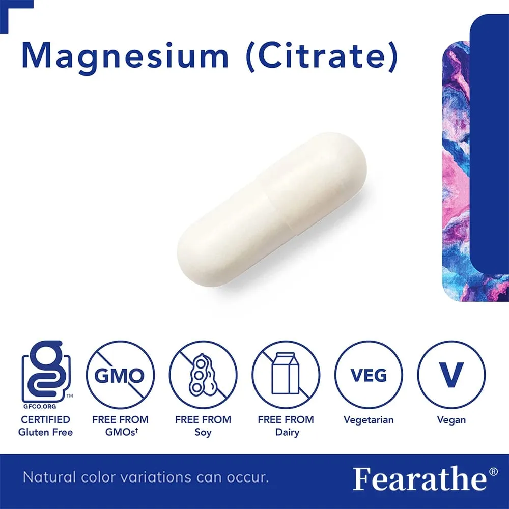 Cápsulas de citrato de magnésio apoiam diariamente os músculos, nervos, ossos, coração, sono e bem-estar metabólico, auxiliam no relaxamento do corpo — image 5