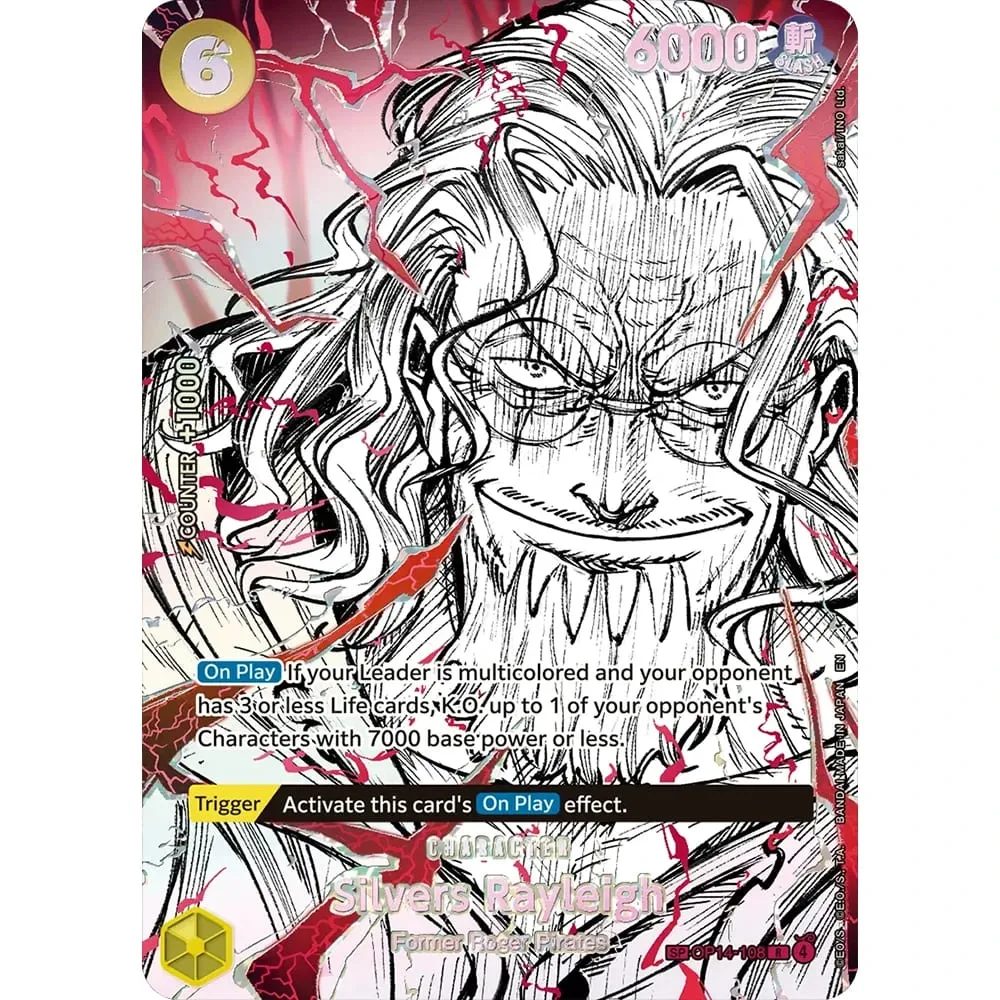 Cartões de coleção Monkey D. Luffy EB04-061 OPCG EN Brilhando Criatividade Raro Holográfico Em Relevo Cartão De Folha Texturizada