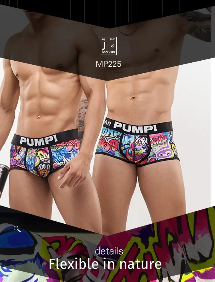 1 pçs masculino algodão mistura de náilon boxer briefs all-over graffiti impressão ampla cintura elástica não-apertado moda esporte roupa interior