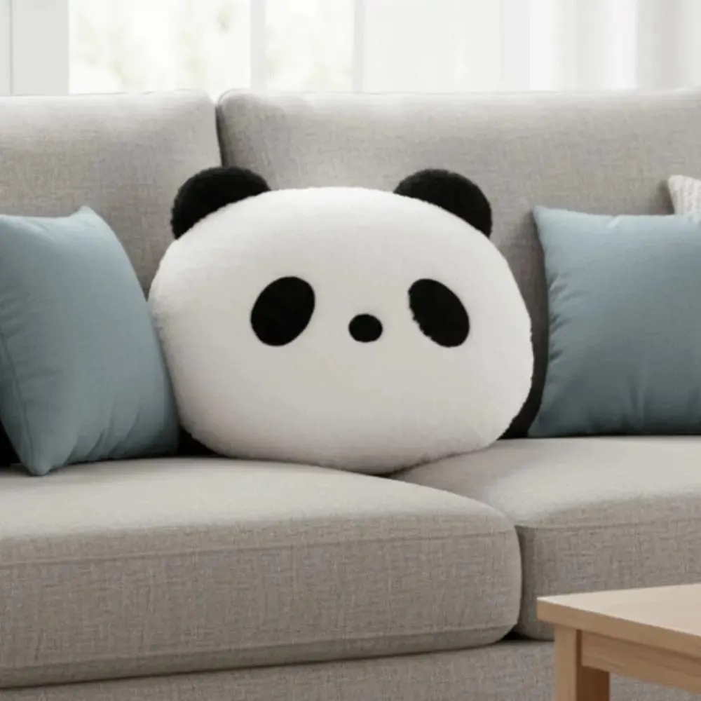 Animal de peluche, cojín de Panda de peluche, decoración del hogar, sofá de dormitorio, almohada de Panda de peluche, cojines de Panda Kawaii de 30cm — image 2