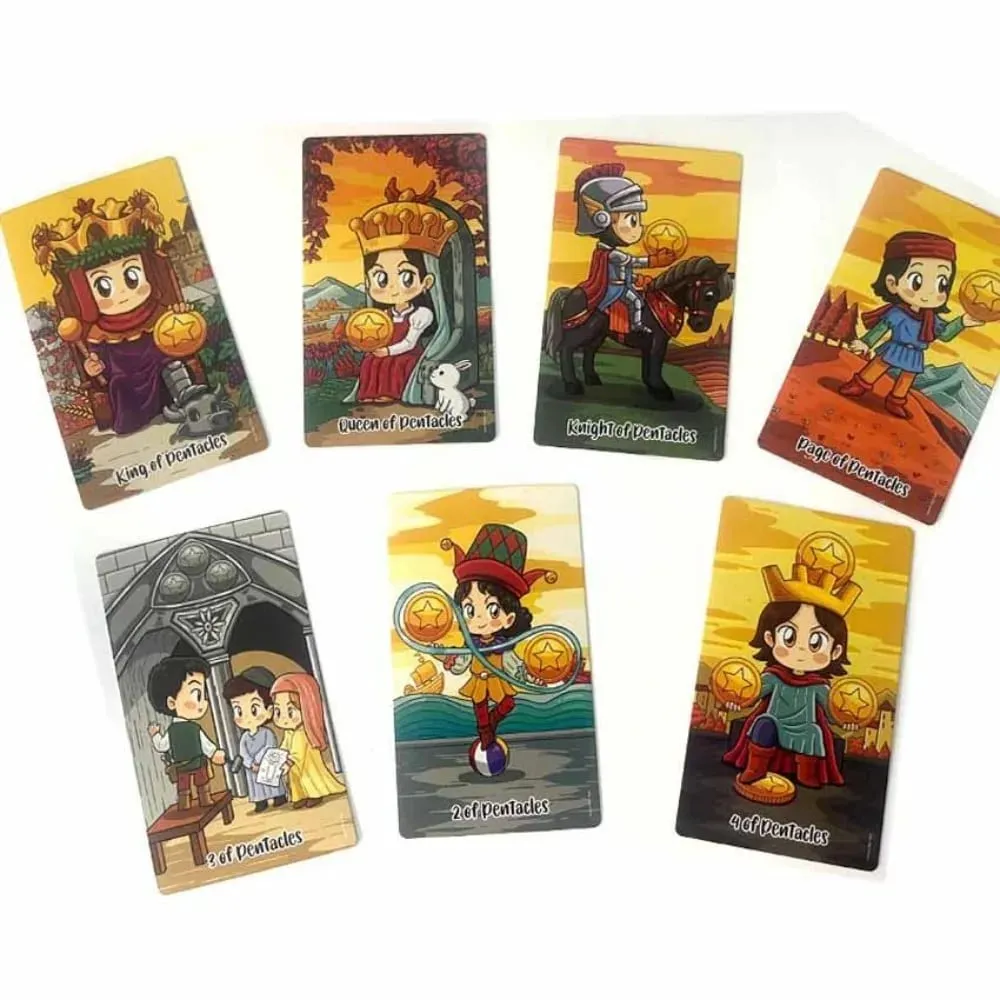 Autumn Miss Tarot 12x7 cm Card Game