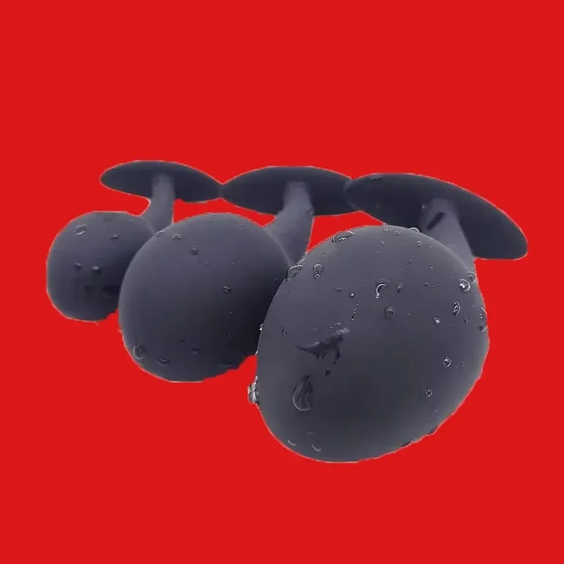 Dilatador anal de silicone, mas plugue anal em formato de girino, plugue anal, plug anal, contas de ânus, brinquedos sexuais de âncora, massagem de próstata