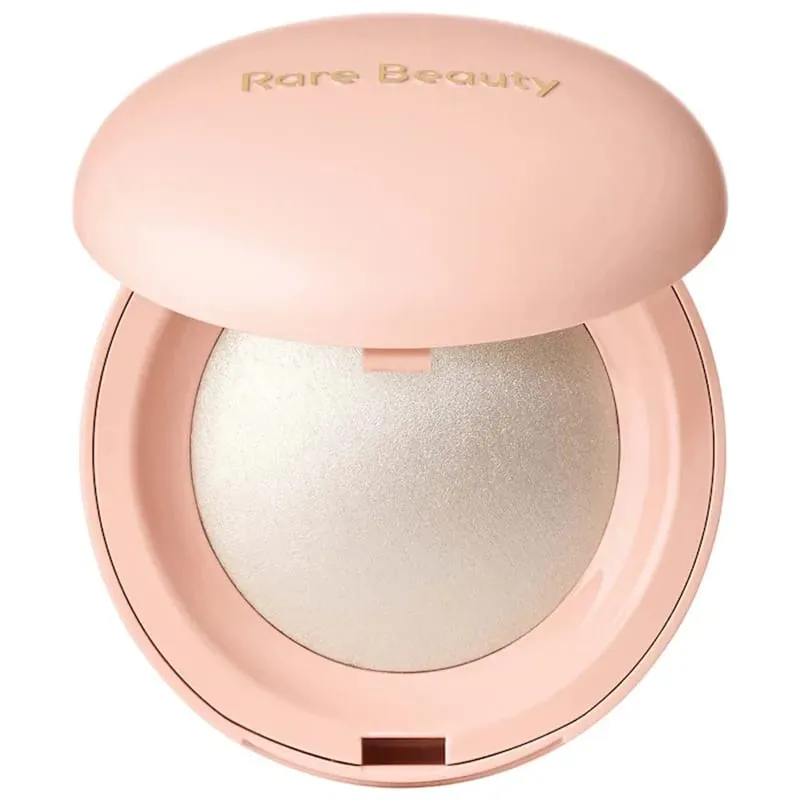 Rare Beauty 3D Face Brighten Blush Highlighter Powder with Mirror Cosmetic Contour Bronzer Shimmer Luminizer Stick Makeup Tool