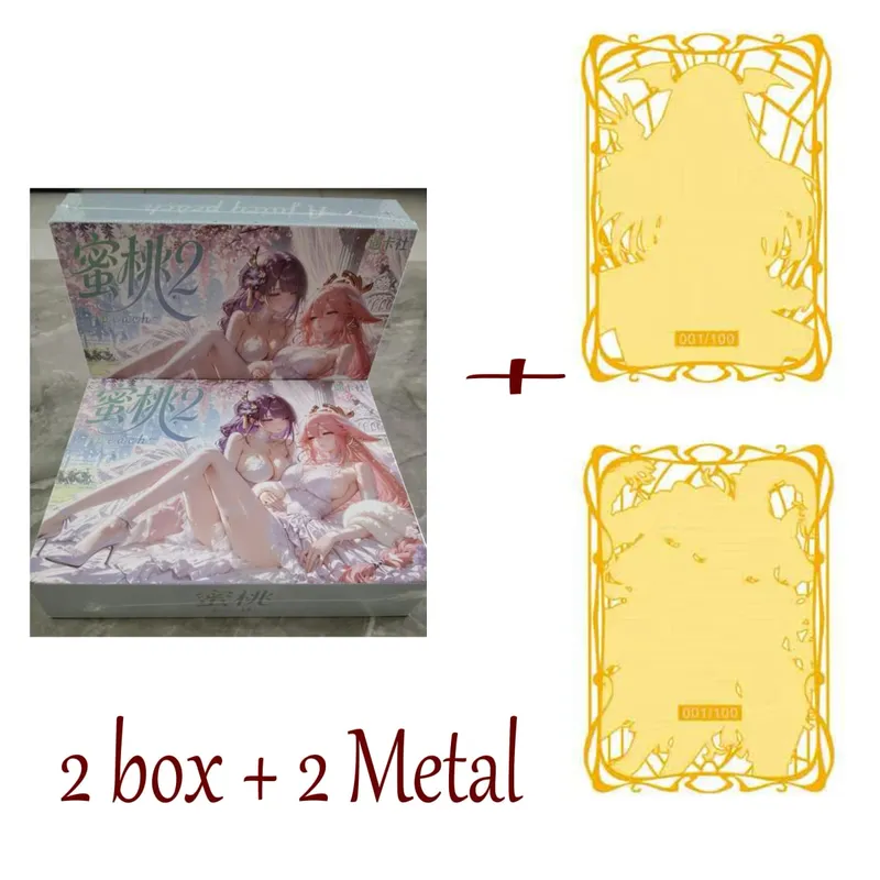 Peach 2 Expansion Pack: Game Collectible Cards Goddess Stories Character Merchandise Anime Cards Gift for Collectors