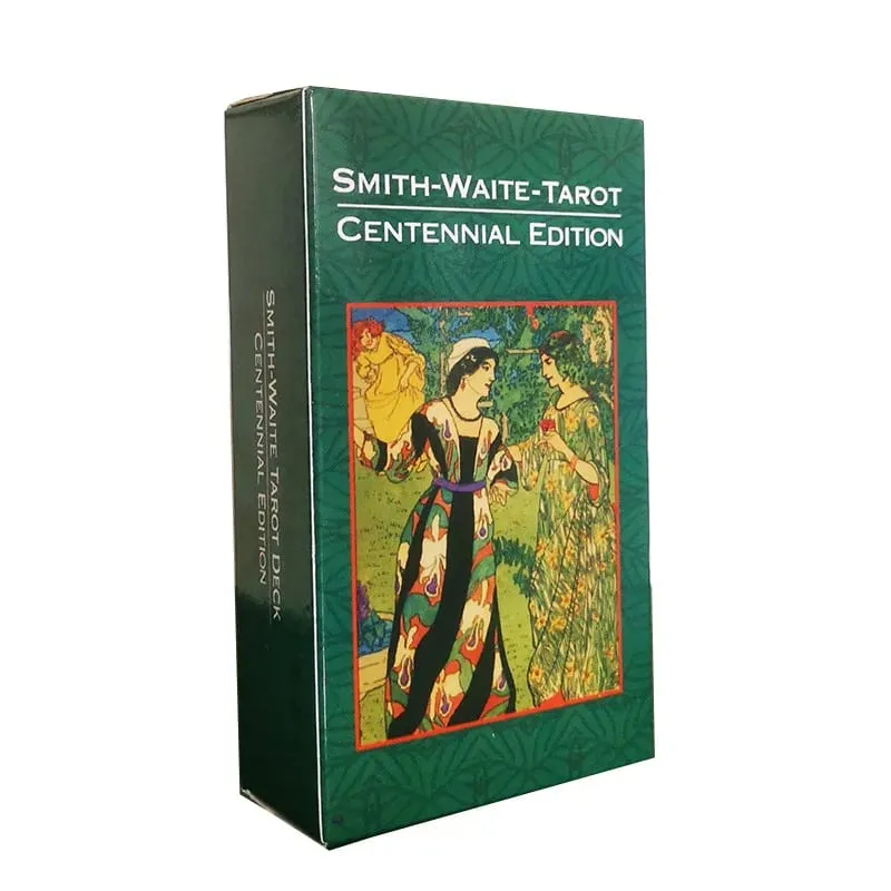 Tarô oracle cartão misterioso adivinhação quadrinhos tarô cartão feminino menina jogo de tabuleiro jogo inglês cartas de jogo com guia pdf
