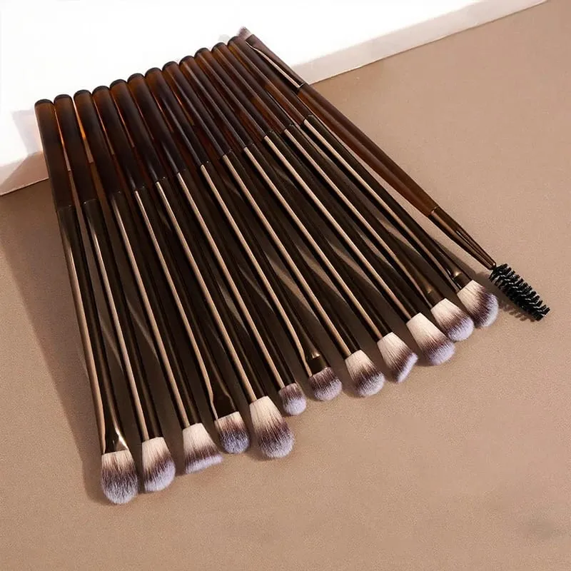 Conjunto de pincéis de maquiagem de 13 unidades Kit de ferramentas de maquiagem profissional de pincéis multifuncionais para os olhos